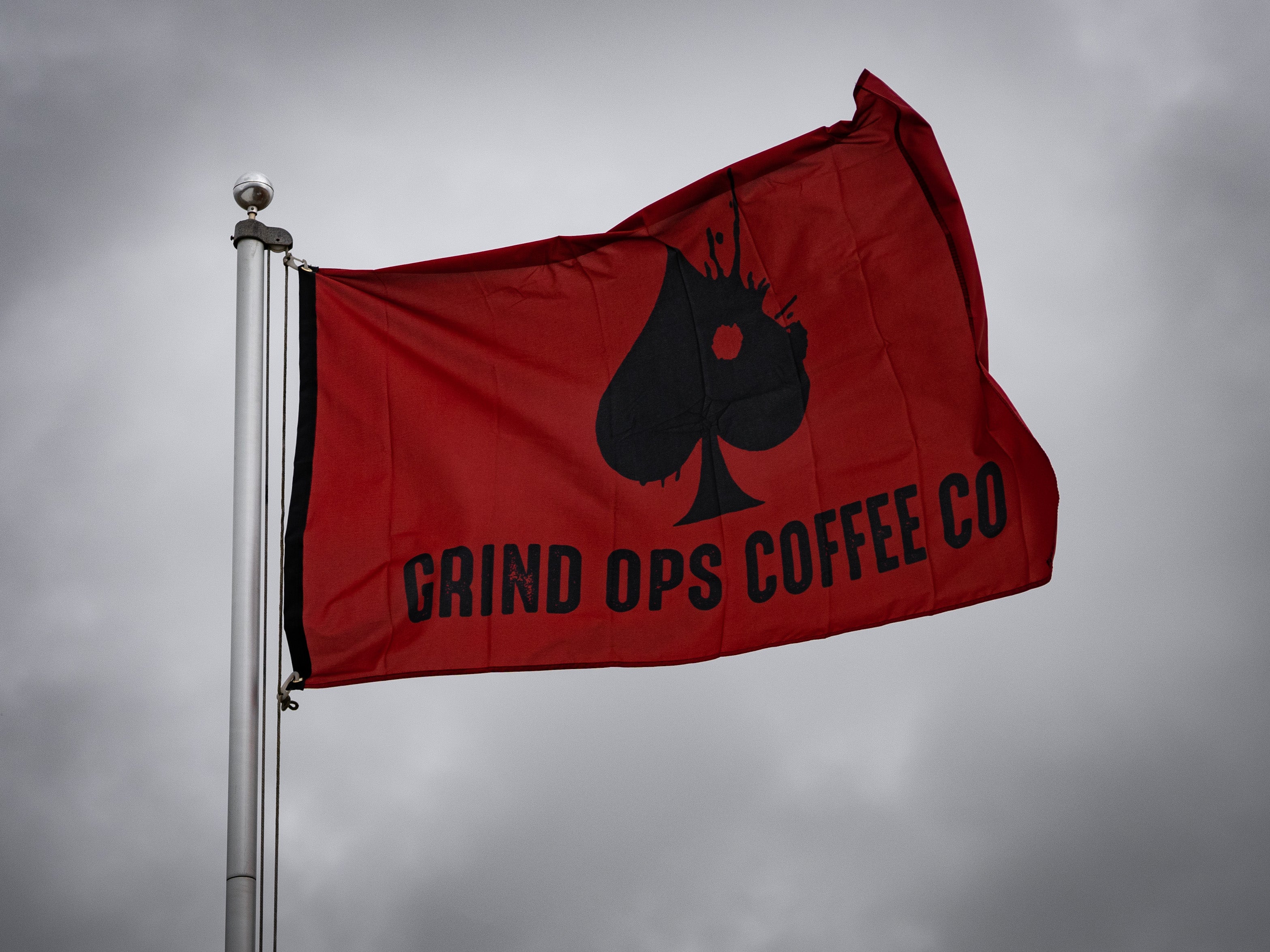 BATTLE FLAGS Grind Ops Coffee Co