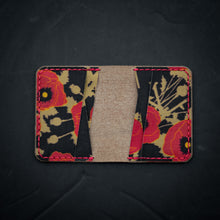 Load image into Gallery viewer, Aloha Poppies of War Leather Wallet