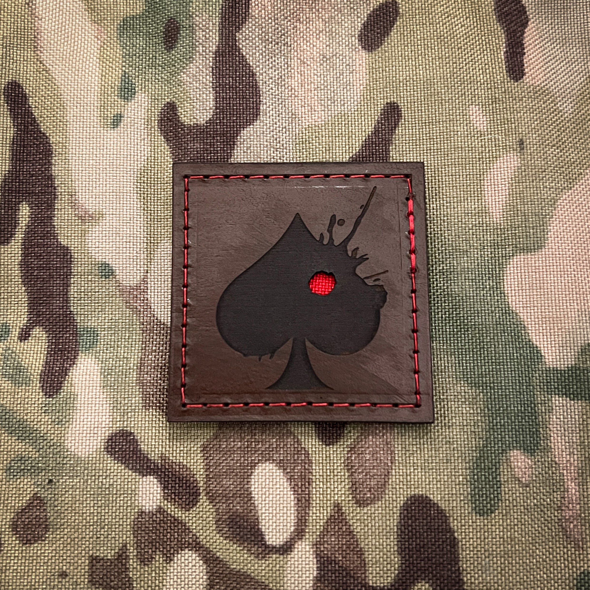 Leather Patch Grind Ops Coffee Co