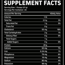 Load image into Gallery viewer, Grass-Fed Whey Protein - Vanilla

