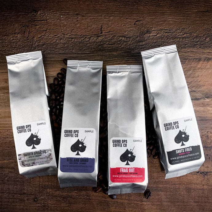COFFEE SAMPLER Grind Ops Coffee Co