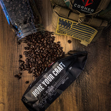 Load image into Gallery viewer, DCC EDITION - DARK ROAST - BOURBON/CHOCOLATE - HIGH CAFFEINE Grind Ops Coffee Co
