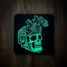 Load image into Gallery viewer, DEATH BEFORE DECAF PATCH GITD Grind Ops Coffee Co
