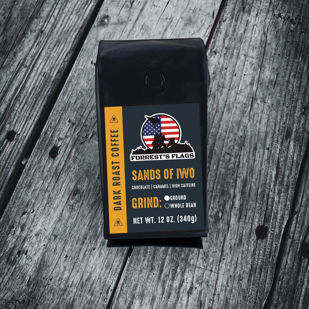 FORREST’S FLAGS (SANDS OF IWO) EDITION Grind Ops Coffee Co